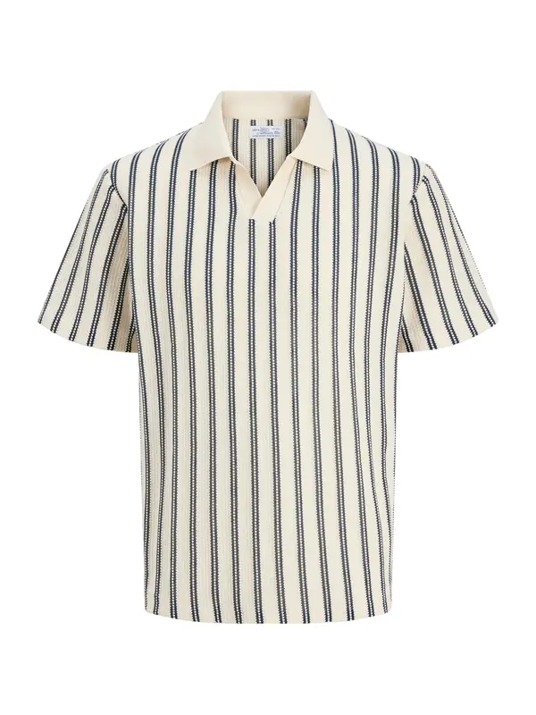 Jack & Jones Premium Jack & Jones Premium Pulover 'JPRBLUHARRY'  temno modra / bela