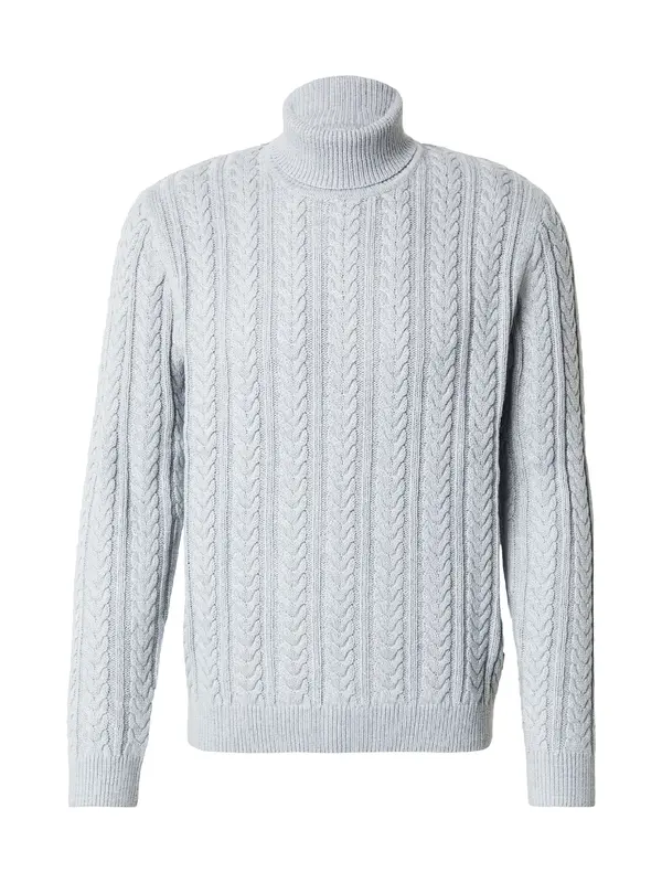 Jack & Jones Premium Jack & Jones Premium Pulover 'JPRBLUSEAN'  svetlo siva