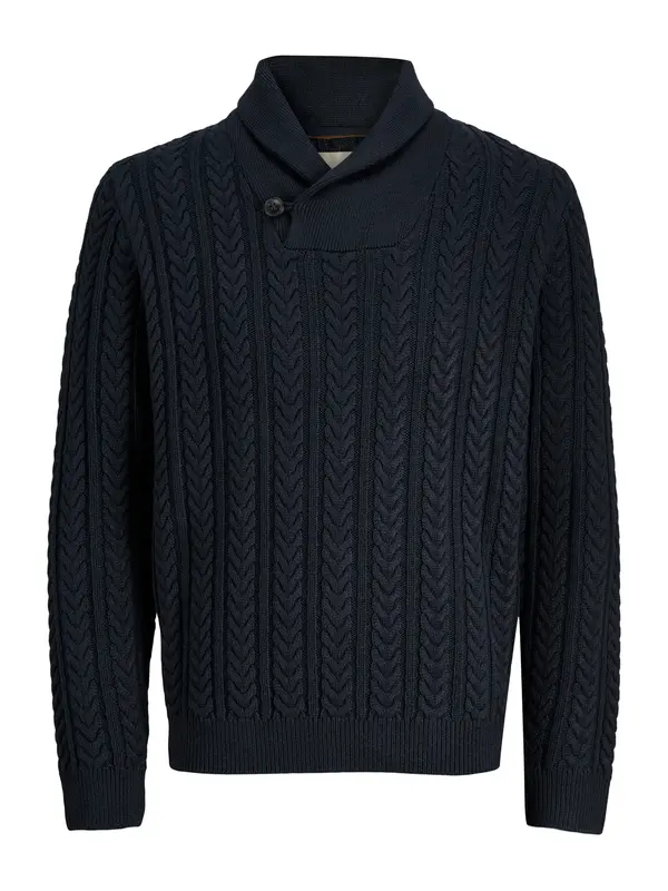 Jack & Jones Premium Jack & Jones Premium Pulover 'JPRBLUSEAN'  temno modra