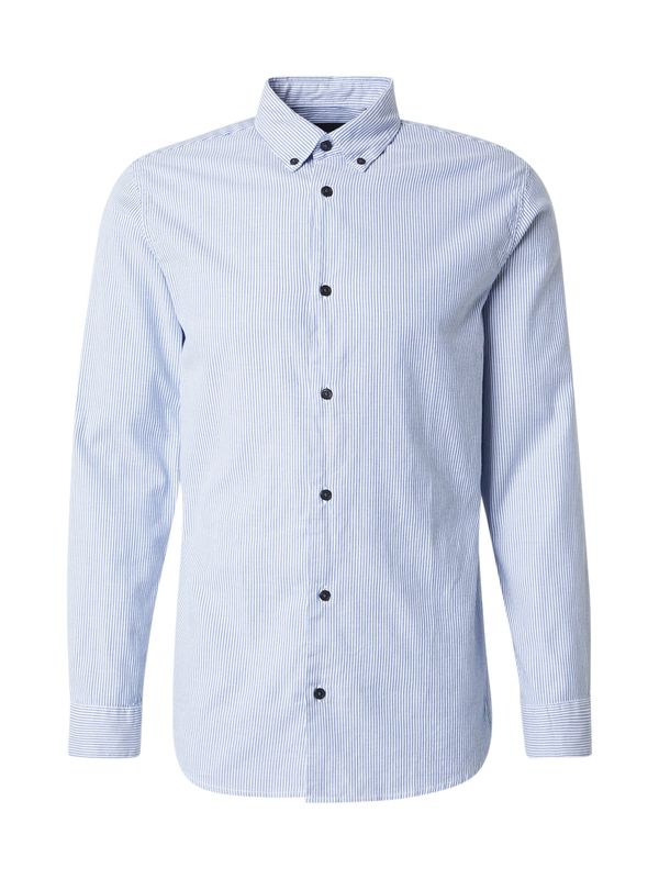 Jack & Jones Premium Jack & Jones Premium Srajca 'JPRBLALEWIS'  modra / bela