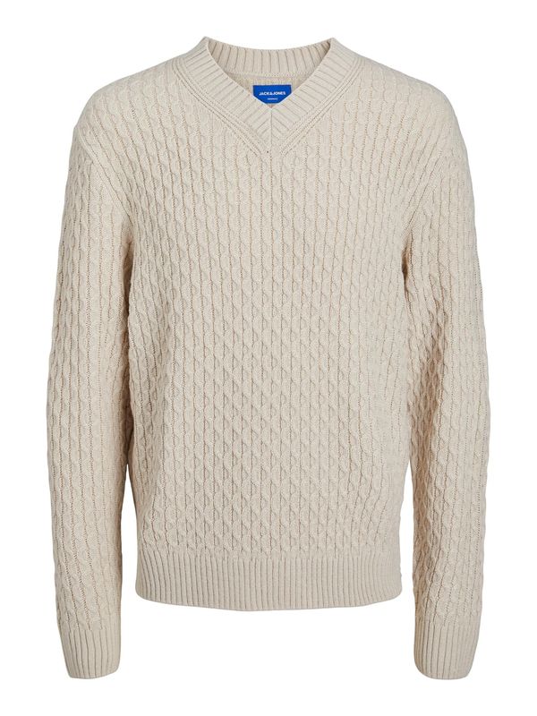 JACK & JONES JACK & JONES Pulover 'Cosy'  bež