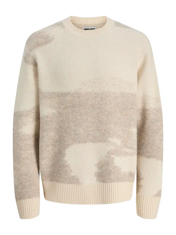 JACK & JONES JACK & JONES Pulover 'JCOFlare'  siva / temno siva
