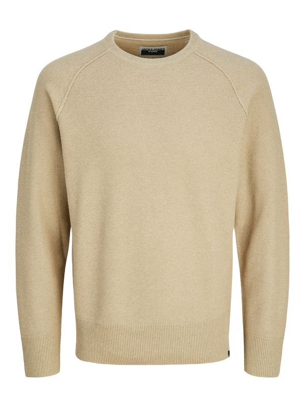 JACK & JONES JACK & JONES Pulover 'JCOMASON'  temno bež