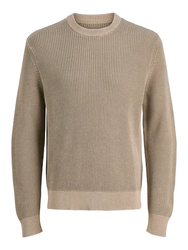 JACK & JONES JACK & JONES Pulover 'JCOMOTION'  temno bež