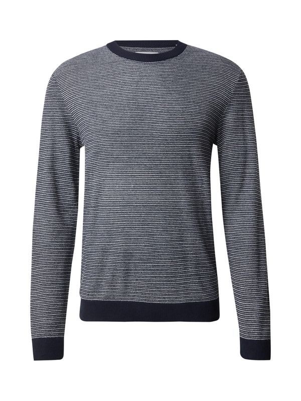 JACK & JONES JACK & JONES Pulover 'JJBRADY'  mornarska / bela