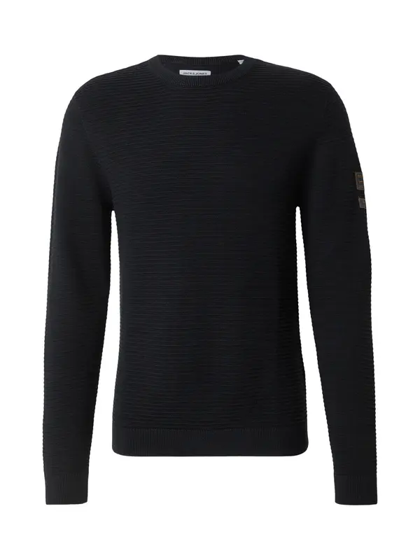 JACK & JONES JACK & JONES Pulover 'JJDAYTONA'  črna