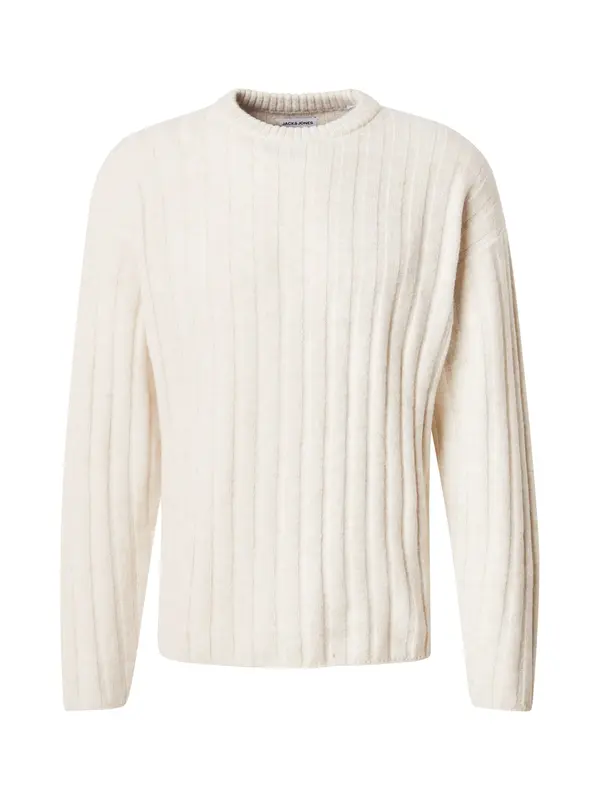 JACK & JONES JACK & JONES Pulover 'JJEBRADLEY CARTER'  kremna