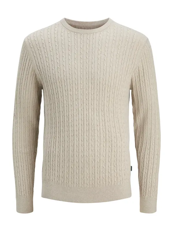 JACK & JONES JACK & JONES Pulover 'JJEEMIL'  bež