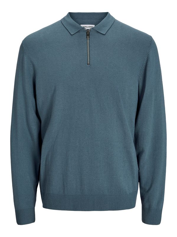 JACK & JONES JACK & JONES Pulover 'JJEEMIL'  progasto modra