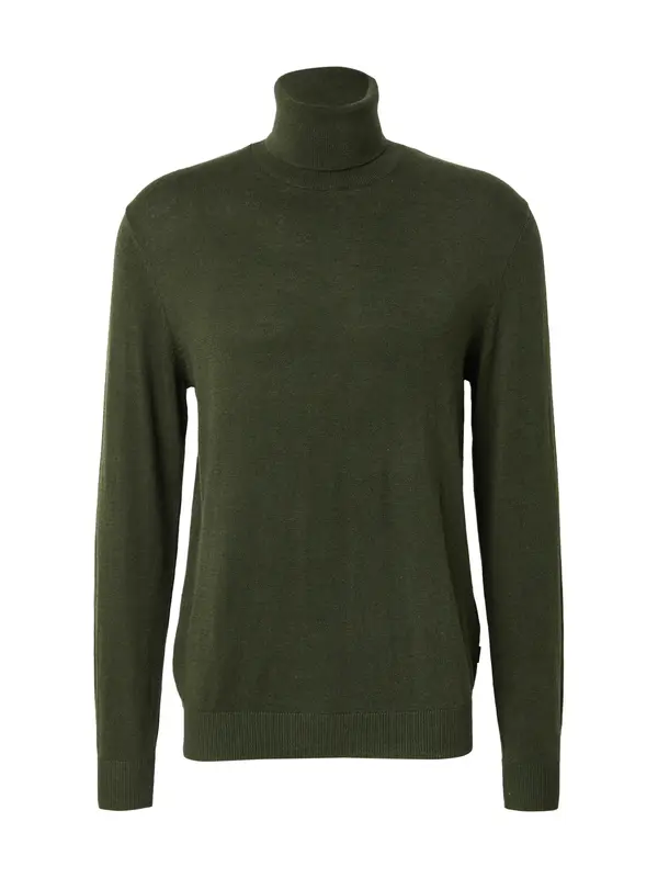 JACK & JONES JACK & JONES Pulover 'JJEEmil'  temno zelena