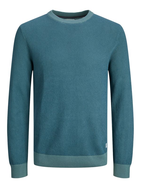 JACK & JONES JACK & JONES Pulover 'JJEGlobe'  cijansko modra