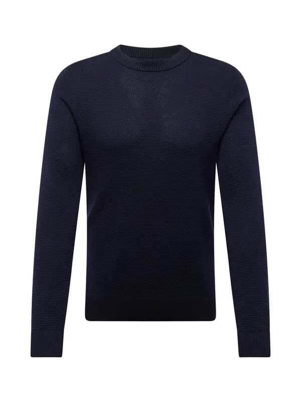 JACK & JONES JACK & JONES Pulover 'JJEGlobe'  temno modra