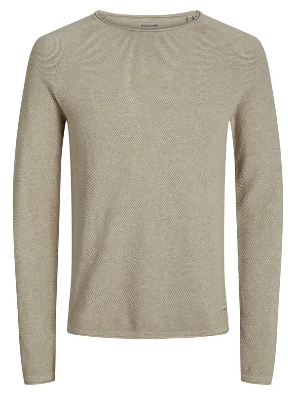 JACK & JONES JACK & JONES Pulover 'JJEHill'  bež