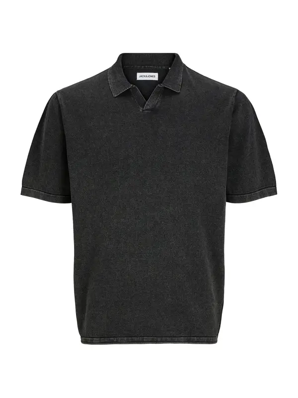JACK & JONES JACK & JONES Pulover 'JJELEO'  pegasto črna