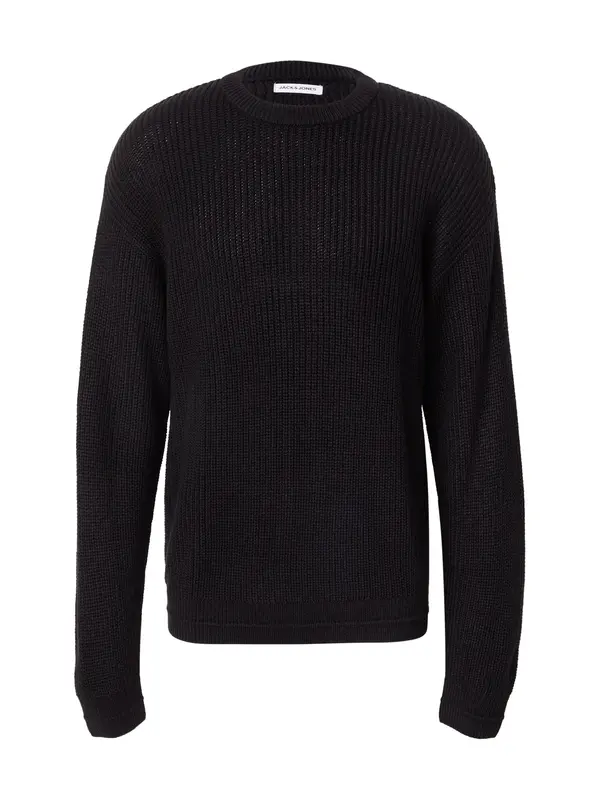 JACK & JONES JACK & JONES Pulover 'JJKaito'  črna