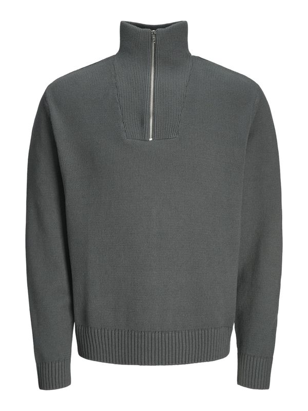 JACK & JONES JACK & JONES Pulover 'JORFREDERIKSBERG'  temno siva