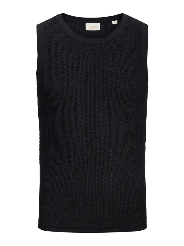 JACK & JONES JACK & JONES Pulover 'JORMenton'  črna