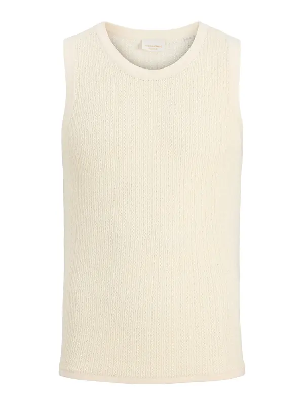 JACK & JONES JACK & JONES Pulover 'JORMenton'  volneno bela