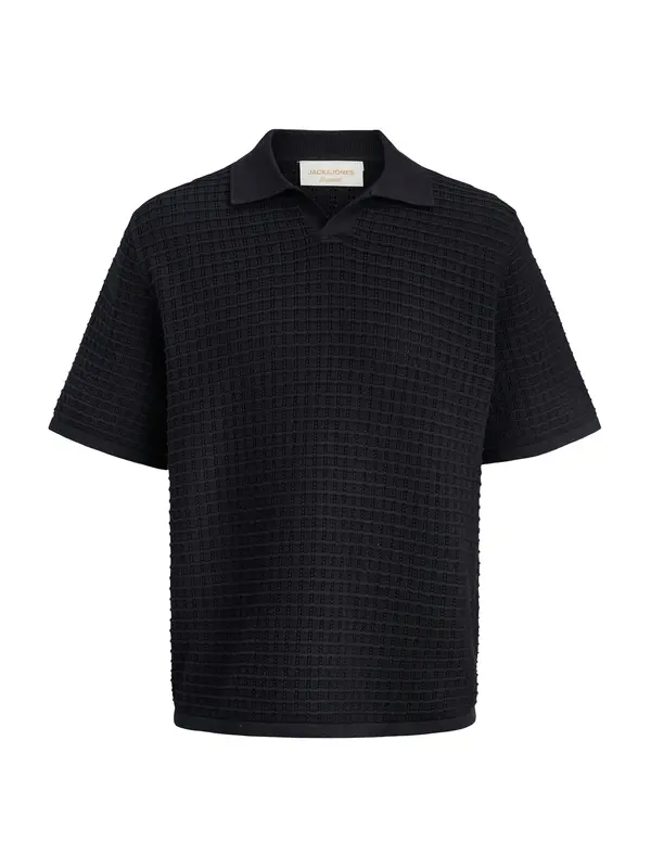 JACK & JONES JACK & JONES Pulover 'JORNantucket'  črna