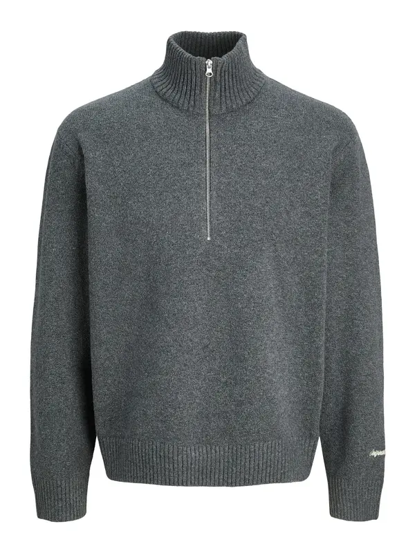 JACK & JONES JACK & JONES Pulover 'JORNorrebro'  temno siva
