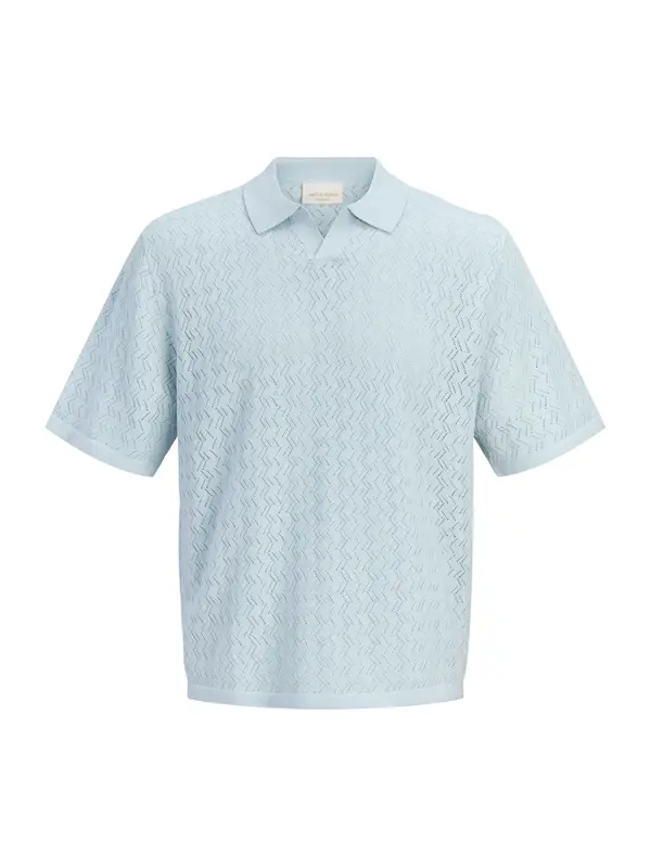 JACK & JONES JACK & JONES Pulover 'JORTYLER'  svetlo modra