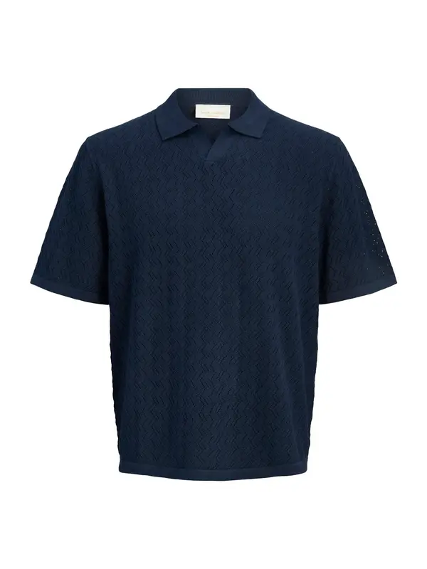 JACK & JONES JACK & JONES Pulover 'JORTYLER'  temno modra