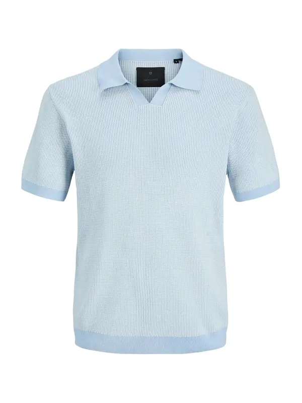 JACK & JONES JACK & JONES Pulover 'JPRBLAHudson'  svetlo modra / bela