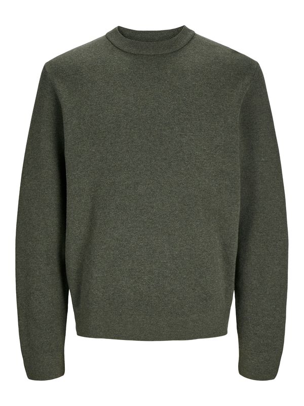 JACK & JONES JACK & JONES Pulover 'JPRBlamilano'  temno zelena