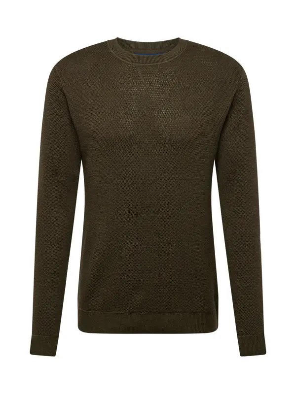 JACK & JONES JACK & JONES Pulover 'JPRBLUCHRISTER'  temno zelena