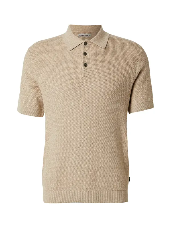 JACK & JONES JACK & JONES Pulover 'JWHCOOPER'  svetlo rjava