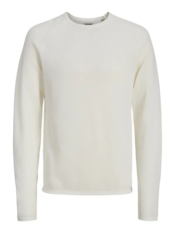 JACK & JONES JACK & JONES Pulover 'JWHHILL'  bela