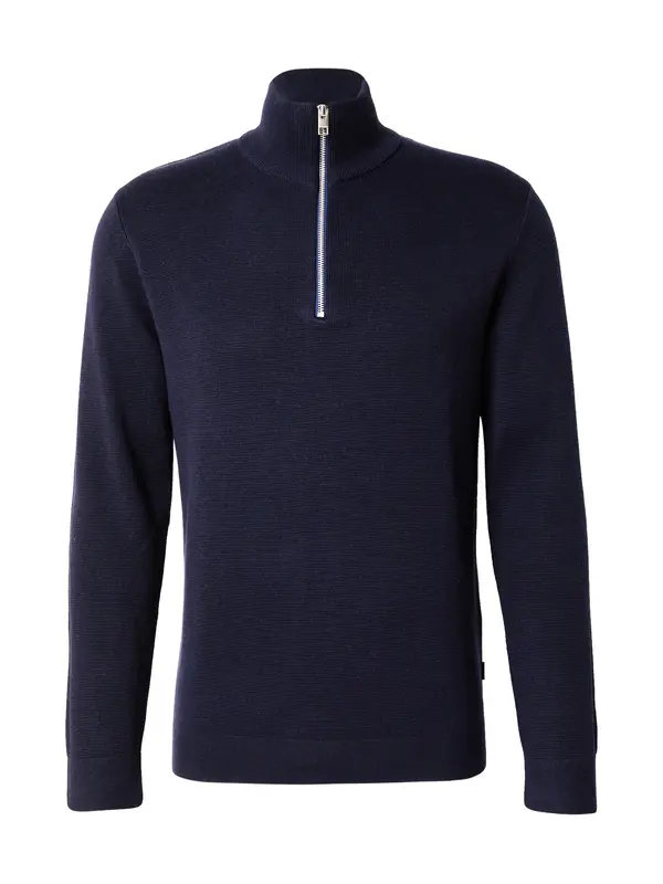 JACK & JONES JACK & JONES Pulover 'JWHMILANO'  temno modra