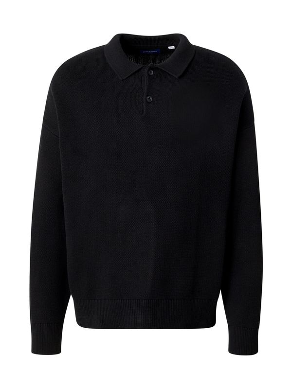 JACK & JONES JACK & JONES Pulover 'KOBE'  črna