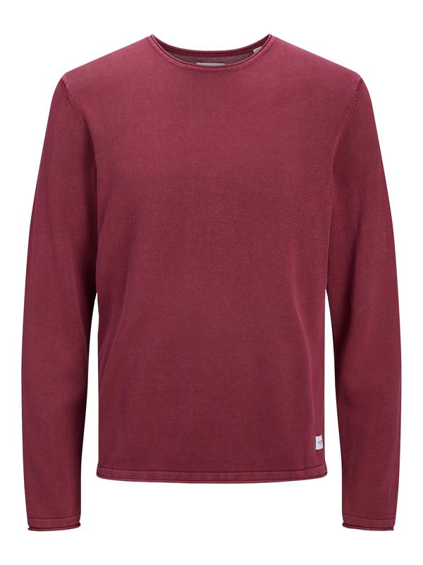 JACK & JONES JACK & JONES Pulover 'Leo'  burgund