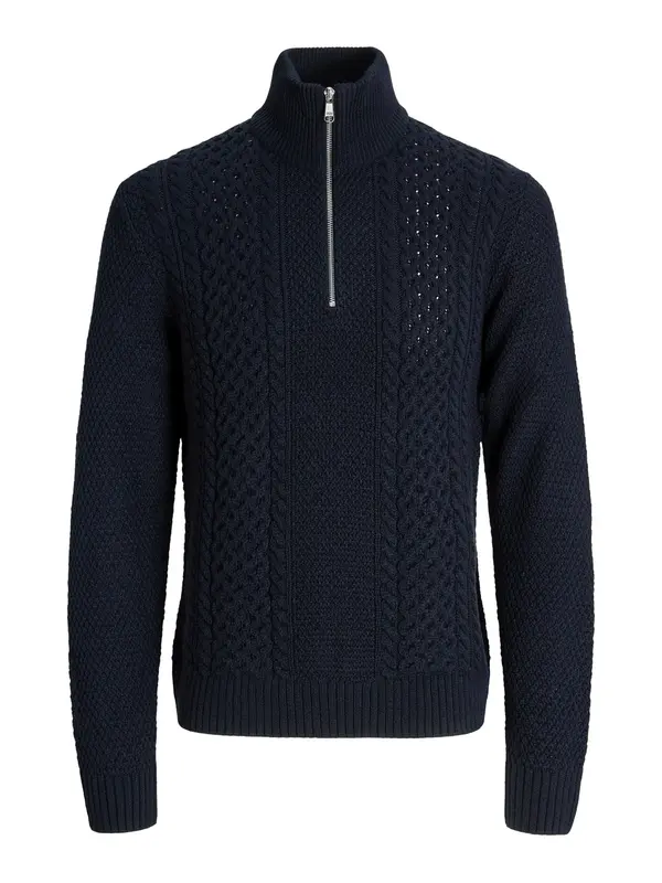 JACK & JONES JACK & JONES Pulover 'PAUL'  nočno modra