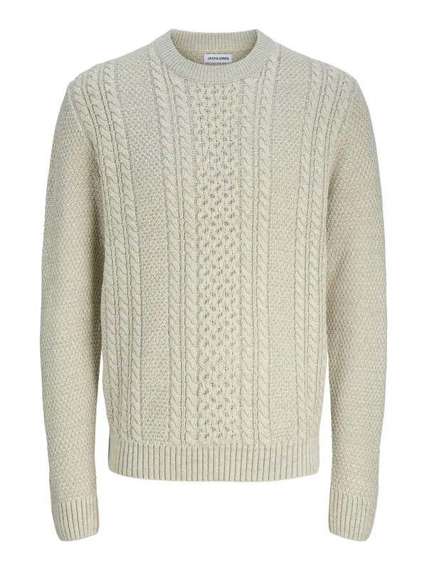 JACK & JONES JACK & JONES Pulover 'PAUL'  volneno bela