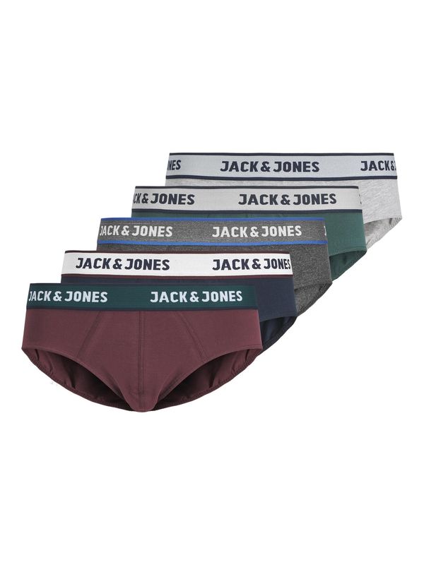 JACK & JONES JACK & JONES Spodnje hlačke  marine / temno siva / temno zelena / burgund