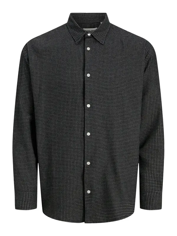 JACK & JONES JACK & JONES Srajca  antracit / svetlo siva