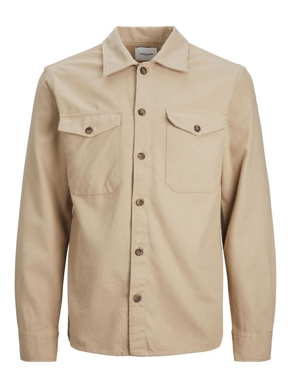 JACK & JONES JACK & JONES Srajca 'Eddie'  temno bež