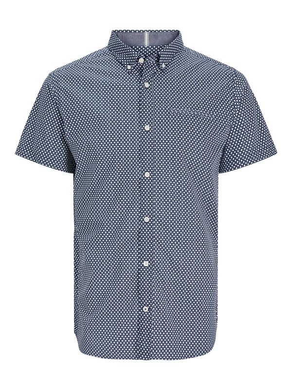 JACK & JONES JACK & JONES Srajca 'JACK'  mornarska / svetlo modra / bela