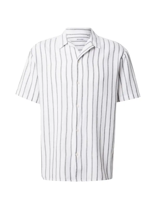 JACK & JONES JACK & JONES Srajca 'JJELIAM'  siva / bela