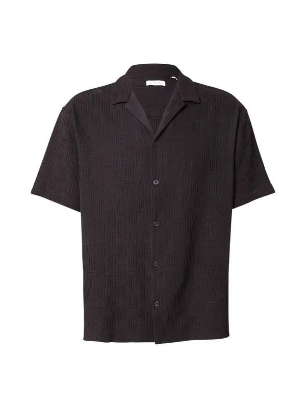 JACK & JONES JACK & JONES Srajca 'JJEMatteo'  črna