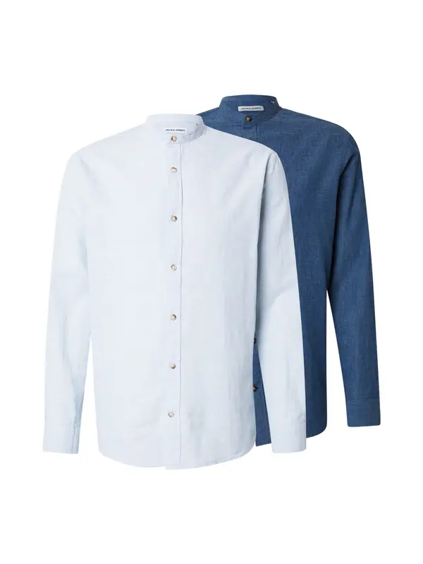 JACK & JONES JACK & JONES Srajca 'JJESUMMER'  mornarska / pastelno modra