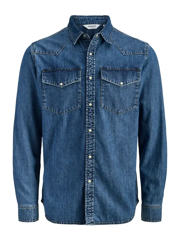 JACK & JONES JACK & JONES Srajca 'JJEWESTERN'  moder denim