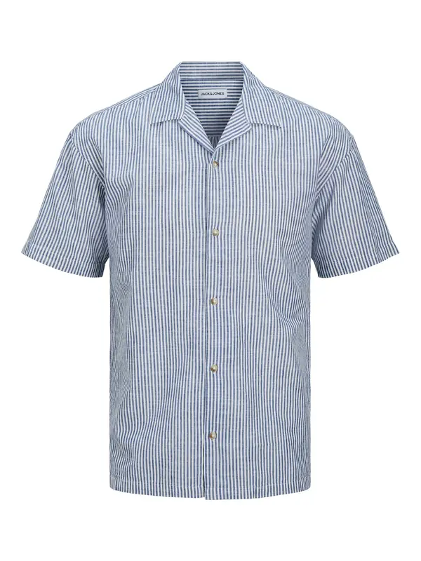 JACK & JONES JACK & JONES Srajca 'JJSummer Resort'  modra / bela