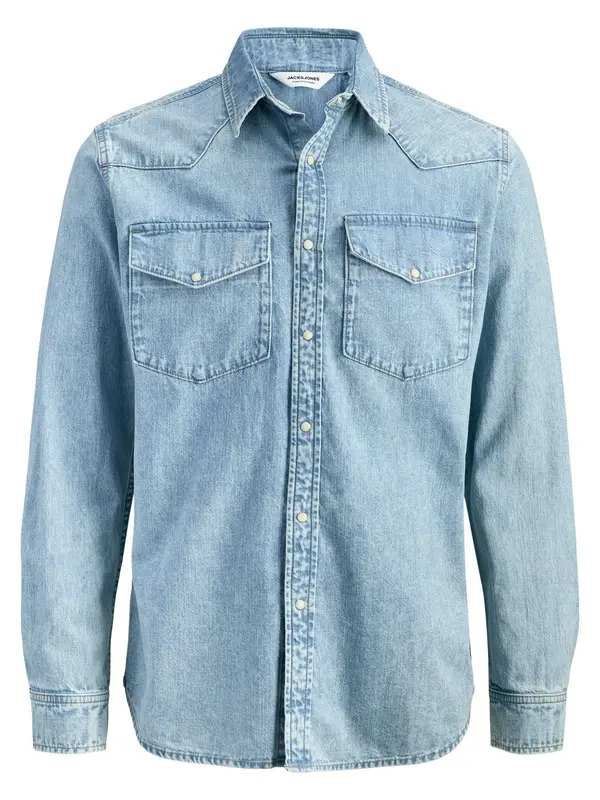 JACK & JONES JACK & JONES Srajca 'JJWestern'  svetlo modra