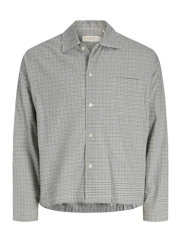 JACK & JONES JACK & JONES Srajca 'JORAustin'  siva / črna / bela