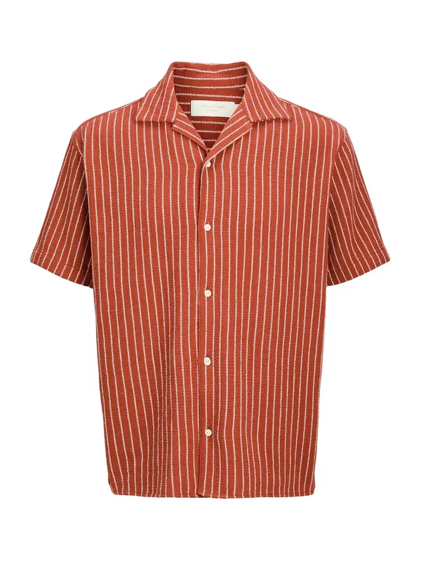 JACK & JONES JACK & JONES Srajca 'JORCOBA'  brusnica / bela