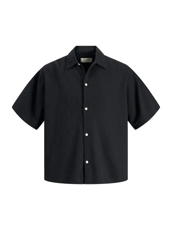 JACK & JONES JACK & JONES Srajca 'JORMONTAUK'  črna