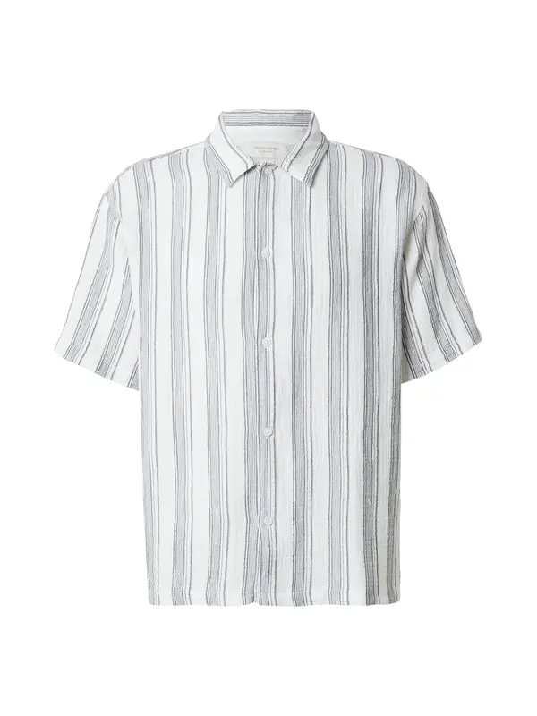 JACK & JONES JACK & JONES Srajca 'JORNANTUCKET'  nočno modra / bela